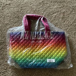 Medium Metro Tote Rainbow